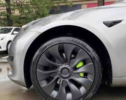 Aero-Matrix Neo-Turbine Wheel Cover (Tesla Style)